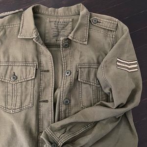 American Eagle Women’s Military Army Jacket M Green